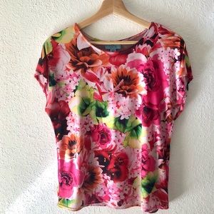 Fun, Floral Blouse from CeCe